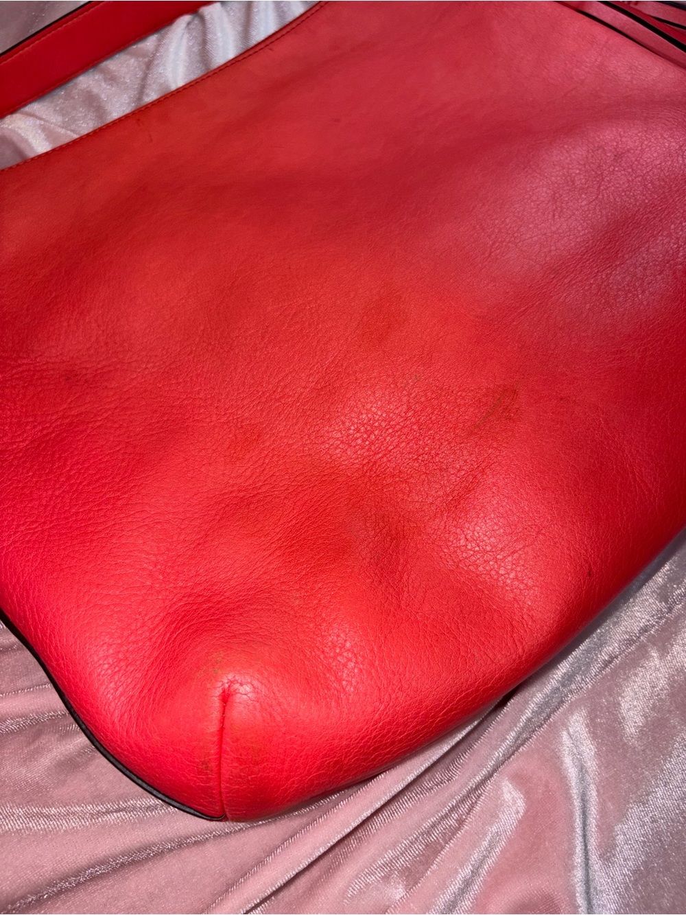 Authentic 2012 Coach Legacy Courtenay Hobo Bag Bright Coral NoK1293-22381 - Picture 12 of 12